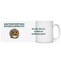 Panorama Tasse Kaffeportion Rüsselgerecht Pano