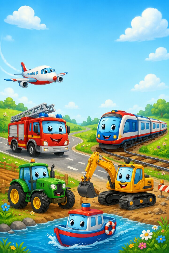 Cover von Meine ersten Fahrzeuge