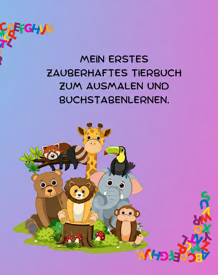 Cover von Mein erstes zauberhaftes Tierbuch