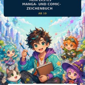 Mein erstes Manga- und Comic-Zeichenbuch ab 10