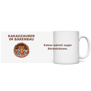 Panorama Tasse Kakaozauber im Bärenbau Pano