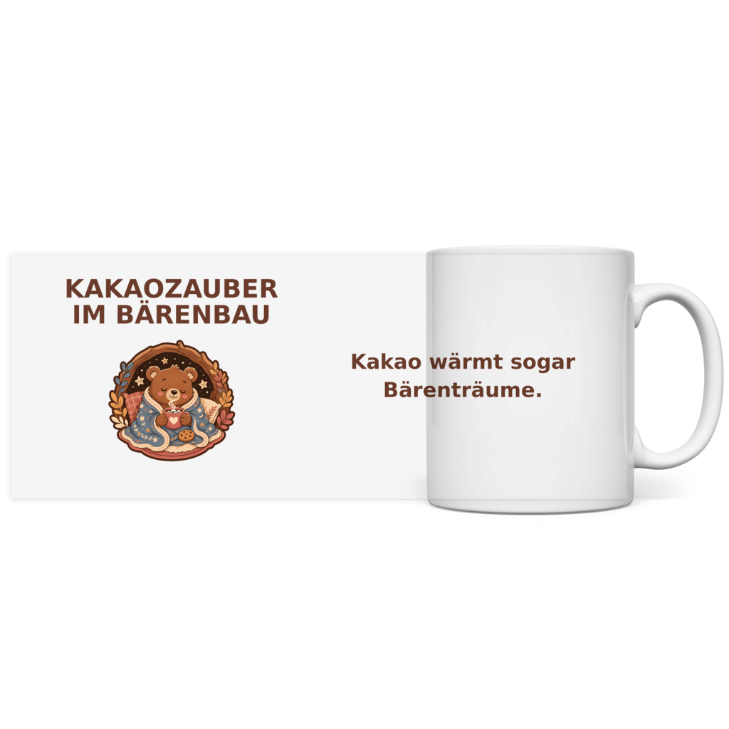 Panorama Tasse Kakaozauber im Bärenbau Pano