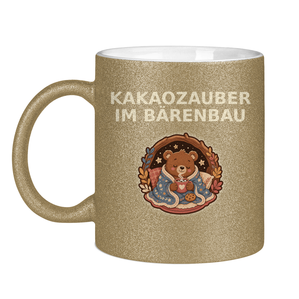 Glitzertasse Kakaozauber im Bärenbau Glitzer – Bild 5
