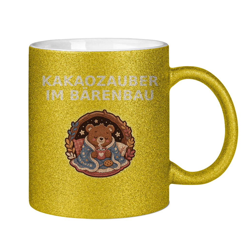 Glitzertasse Kakaozauber im Bärenbau Glitzer – Bild 10