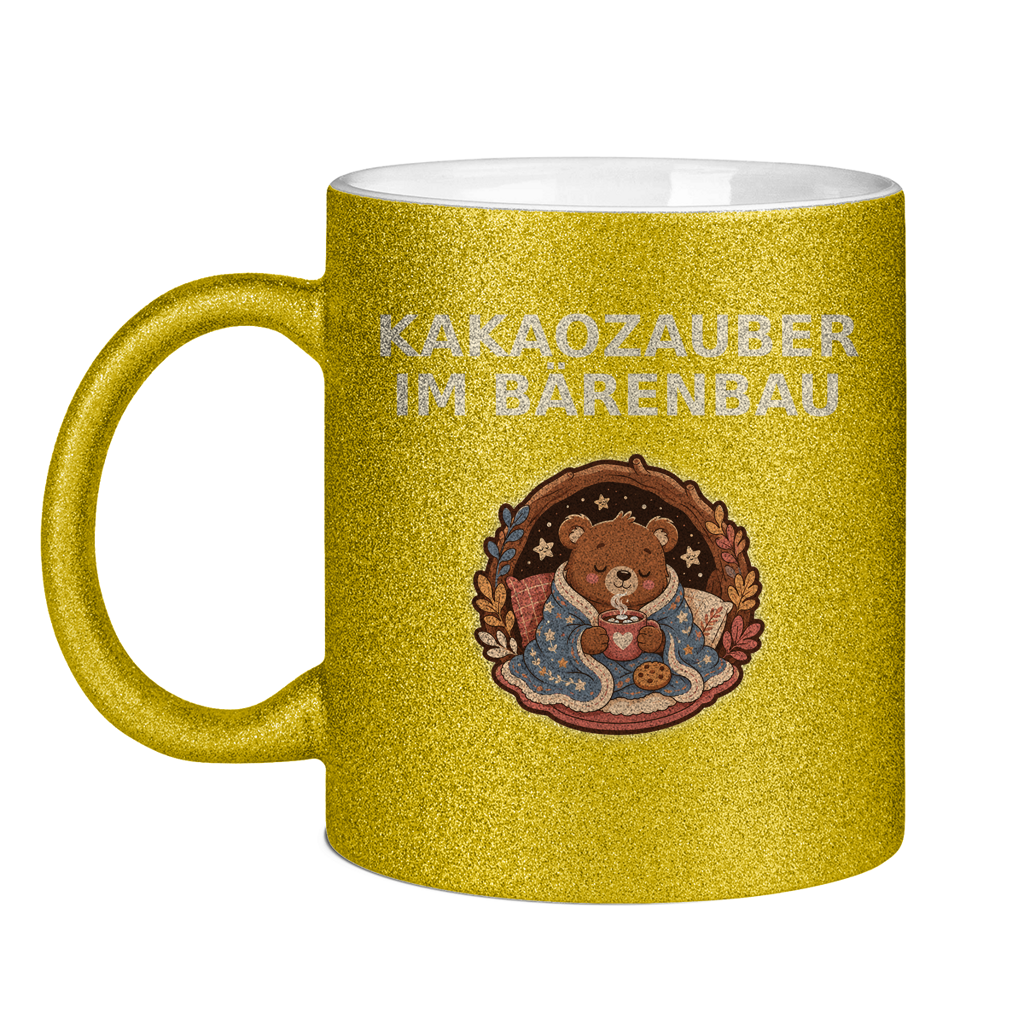 Glitzertasse Kakaozauber im Bärenbau Glitzer – Bild 9