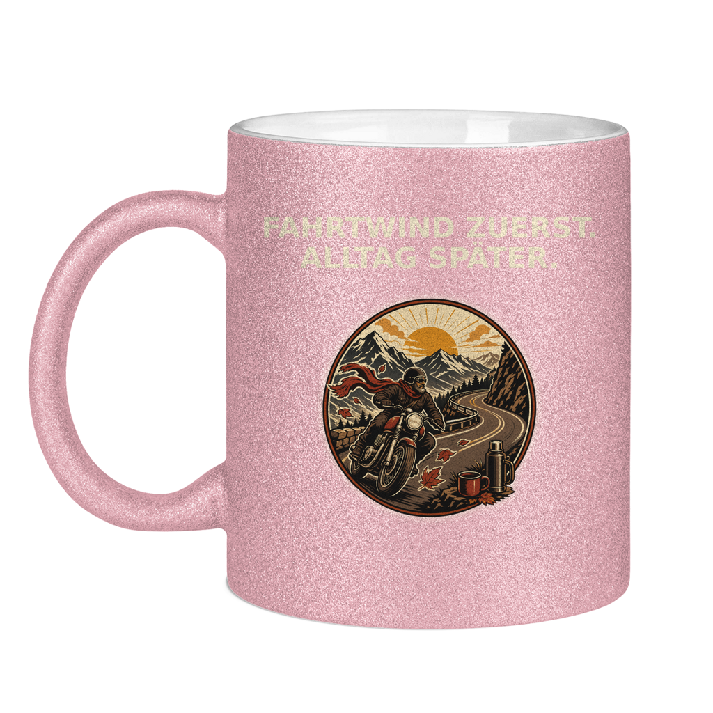 Glitzertasse Fahrtwind zuerst Alltag später Glitzer – Bild 13