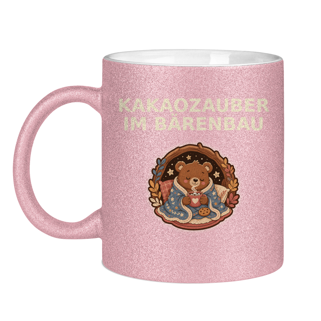 Glitzertasse Kakaozauber im Bärenbau Glitzer – Bild 13