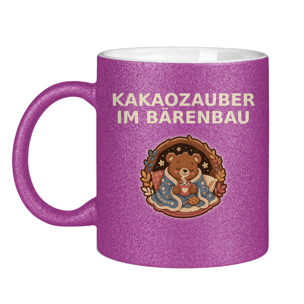 Glitzertasse Kakaozauber im Bärenbau Glitzer – Bild 15