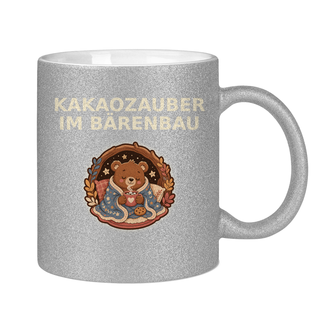 Glitzertasse Kakaozauber im Bärenbau Glitzer – Bild 18