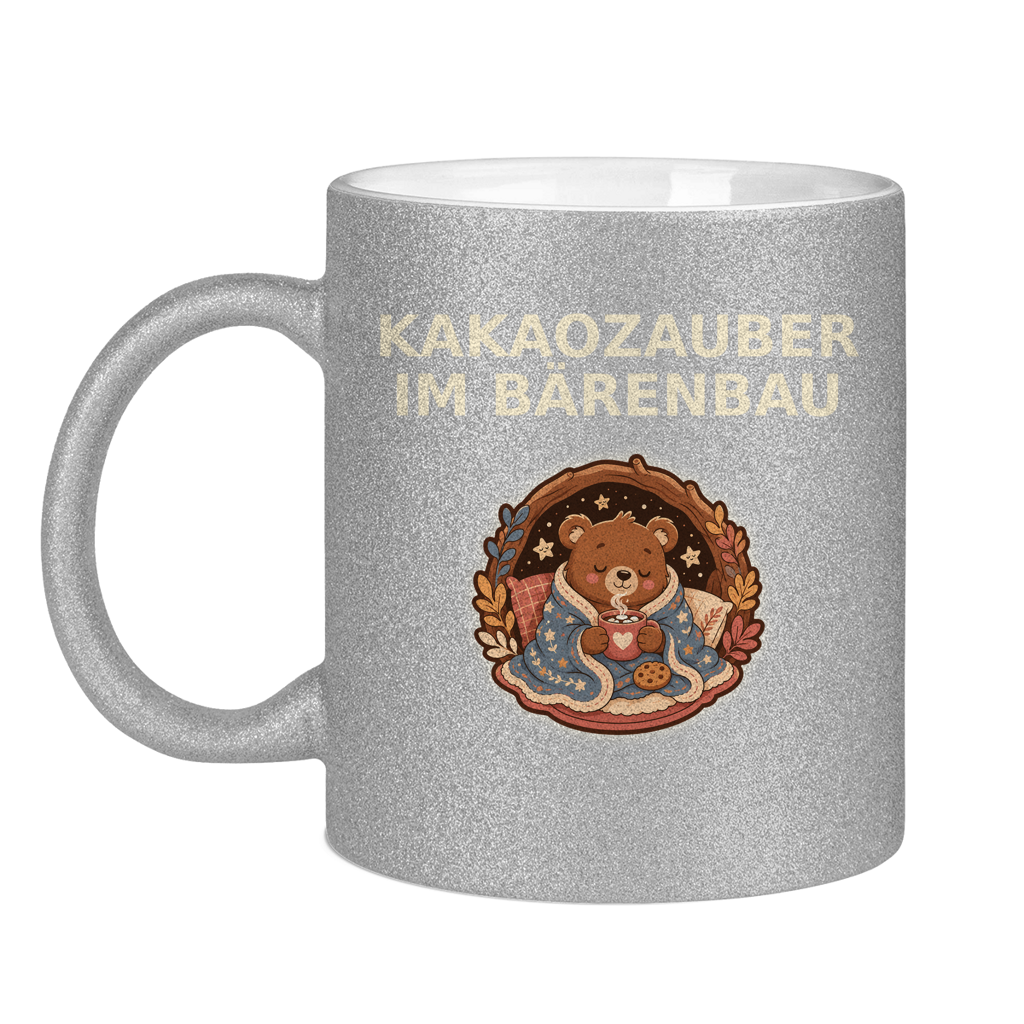 Glitzertasse Kakaozauber im Bärenbau Glitzer – Bild 17