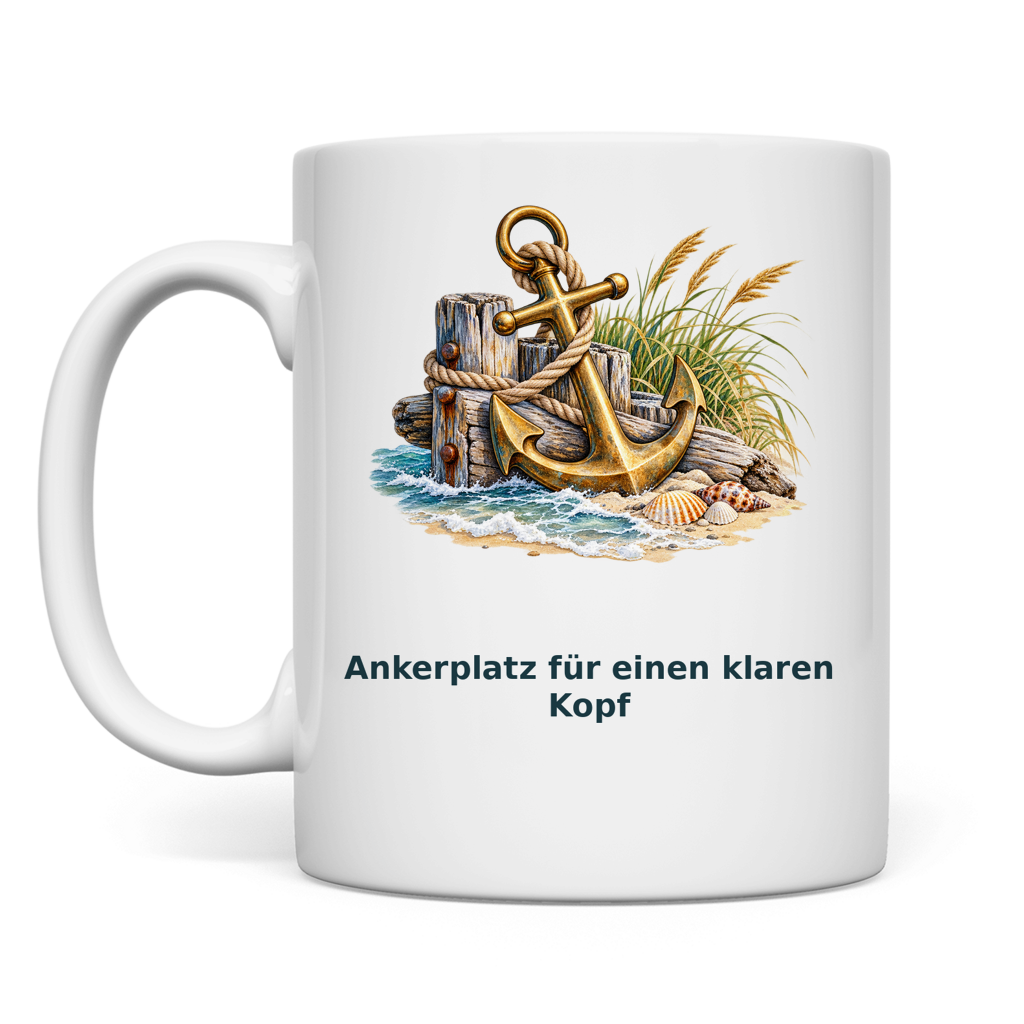 Ankerplatz für zwischendurch – Tasse