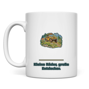 Kleine Räder, große Entdecker – Tasse