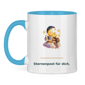 Sternenpost für dich – Tasse zweifarbig