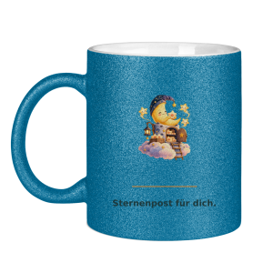 Sternenpost für dich – Glitzertasse