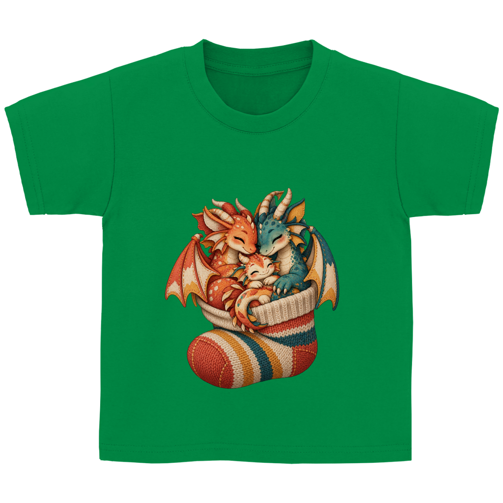 Sock Dragon Family – T-shirt per bambini | SANFAYA - immagine 2