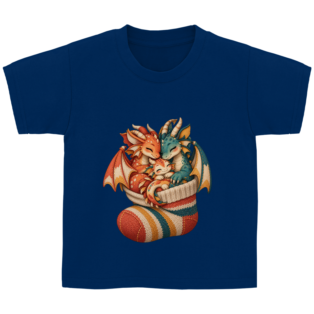Sock Dragon Family – T-shirt per bambini | SANFAYA - immagine 3