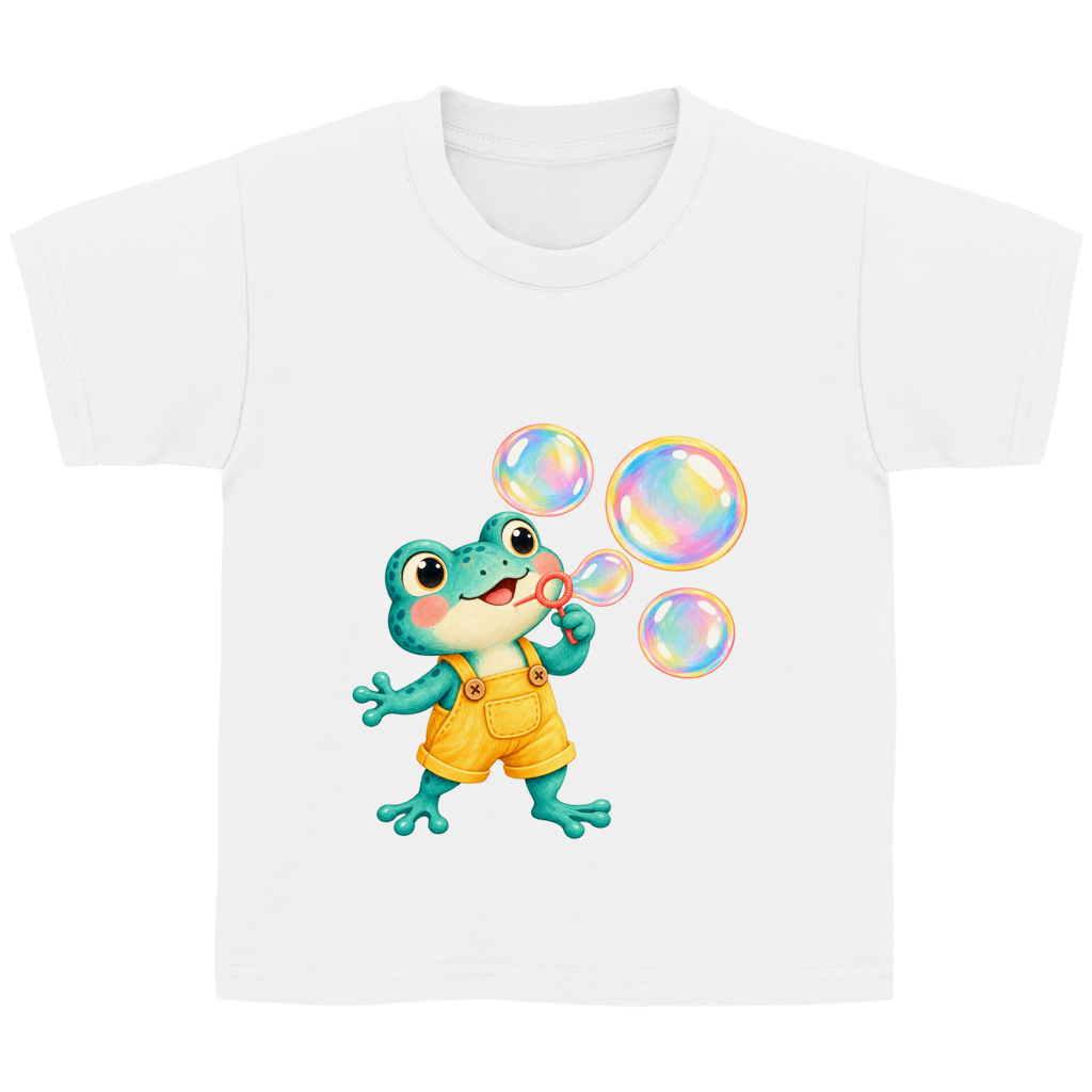 Grenouille à bulles – T-shirt pour tout-petits | SANFAYA – Image 2