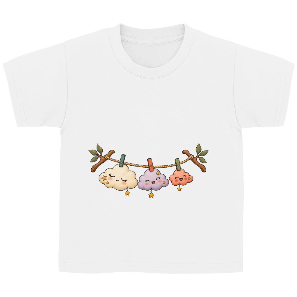 Día de lavandería en la nube – Camiseta para preescolares | SANFAYA - Imagen 2
