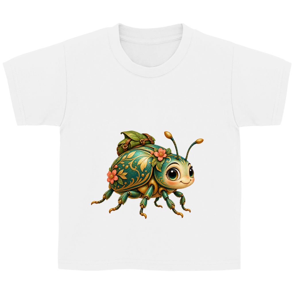 Langzaam is nog steeds vooruit Kever – T-shirt voor basisschoolkinderen | SANFAYA - Afbeelding 2
