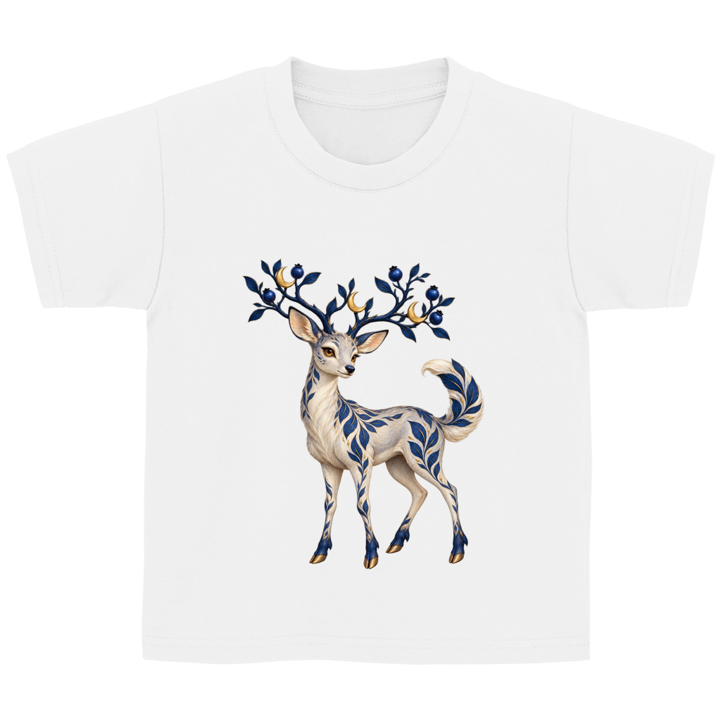 Moonberry Stag – Koszulka dla starszych dzieci | SANFAYA - obrazek 2