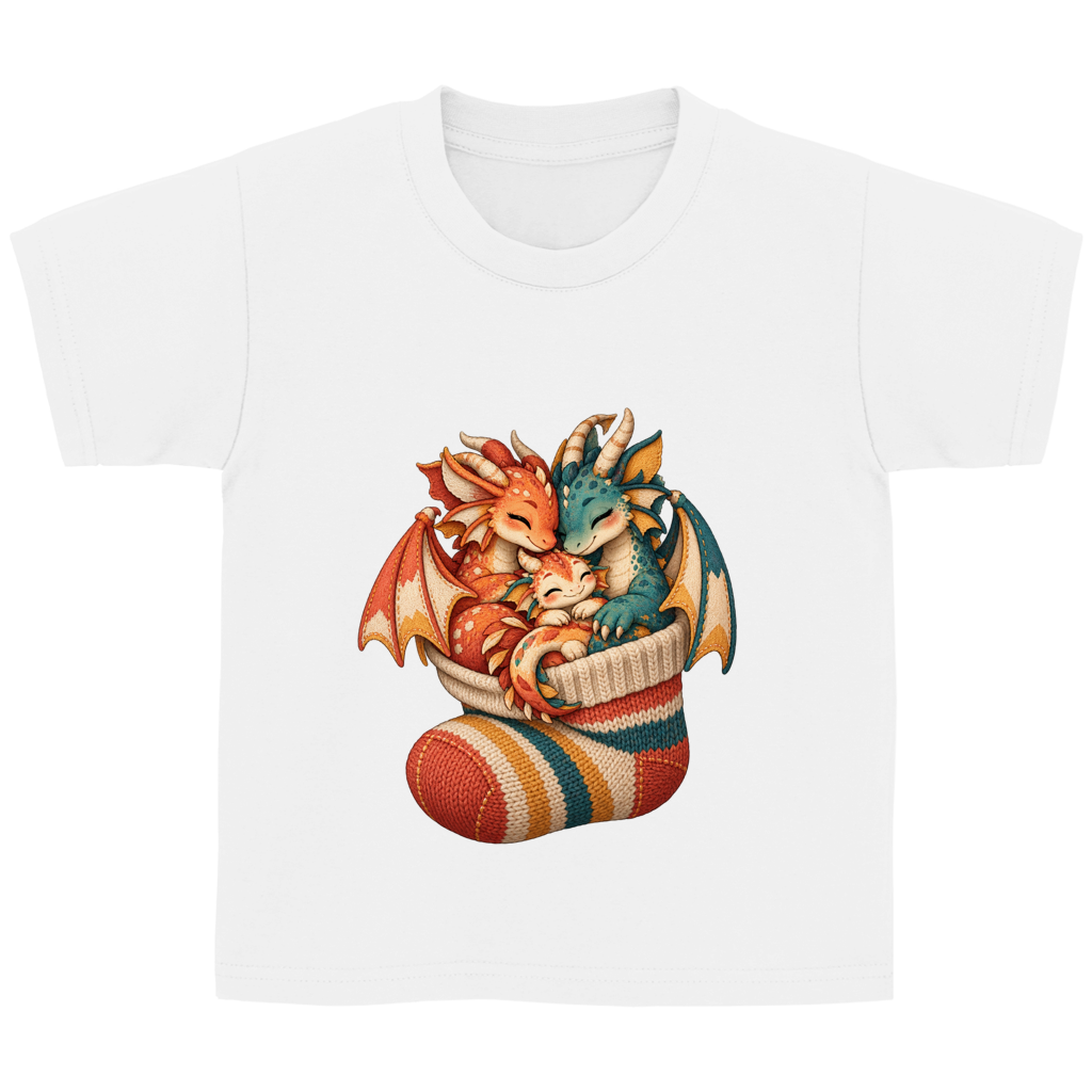 Sock Dragon Family – T-shirt per bambini | SANFAYA - immagine 6