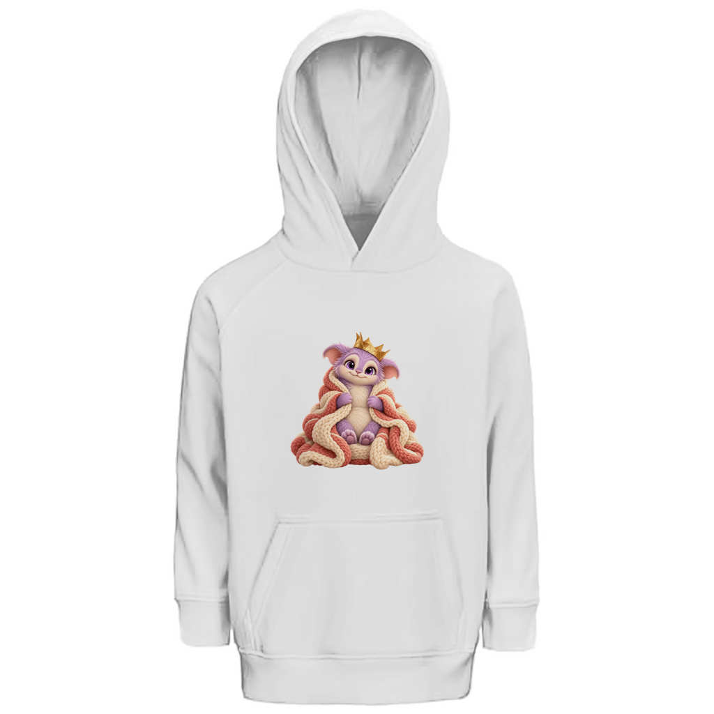 Regina di Coperte Cosy – Felpa con cappuccio di cotone biologico per preadolescenti | SANFAYA - immagine 2