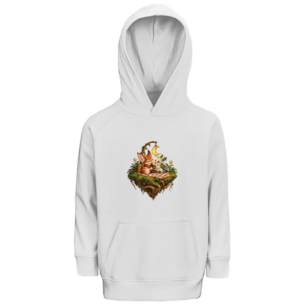 Piknik Star Island – Bluza z kapturem z bawełny organicznej dla przedszkolaków | SANFAYA - obrazek 2