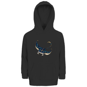Dreamcatcher Ray – Sudadera con capucha de algodón orgánico para preadolescentes | SANFAYA