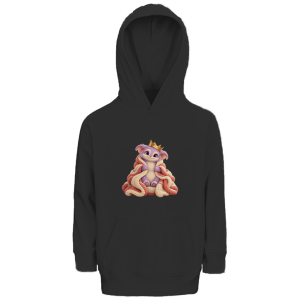 Reina de Mantas de Cosy – Sudadera con capucha de algodón orgánico para preadolescentes | SANFAYA