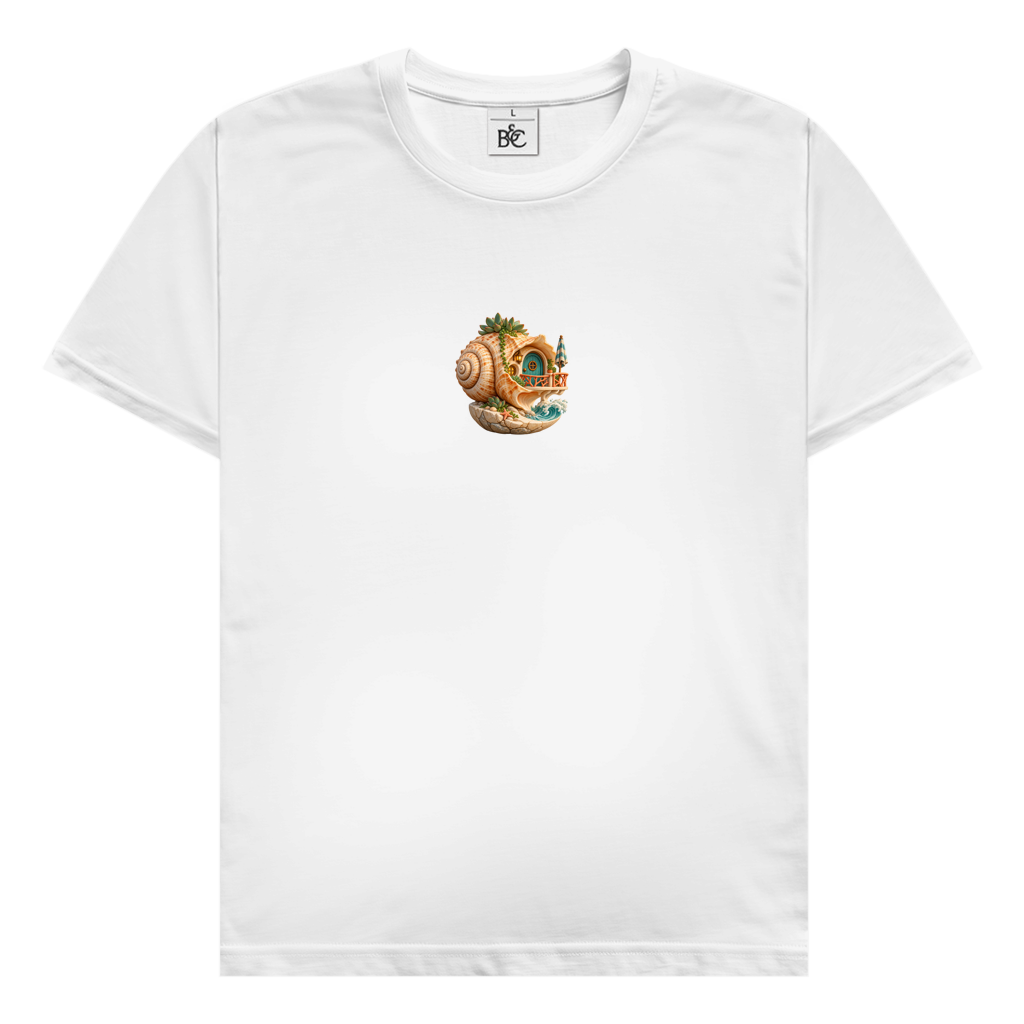 Casa sull'acqua vicino al mare – T-shirt da uomo | SANFAYA - immagine 2