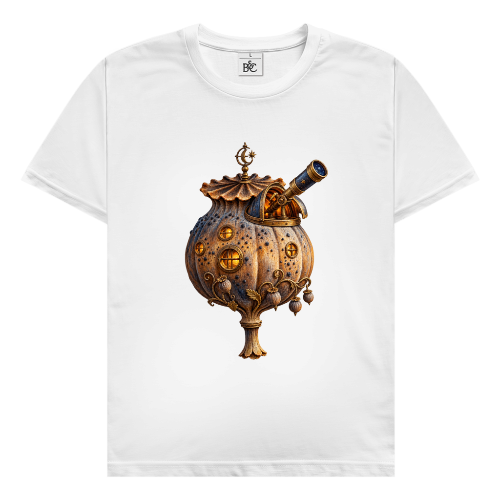 Fantasy 076 – Observatoire Poppy Pod – T-shirt pour homme | SANFAYA – Image 2