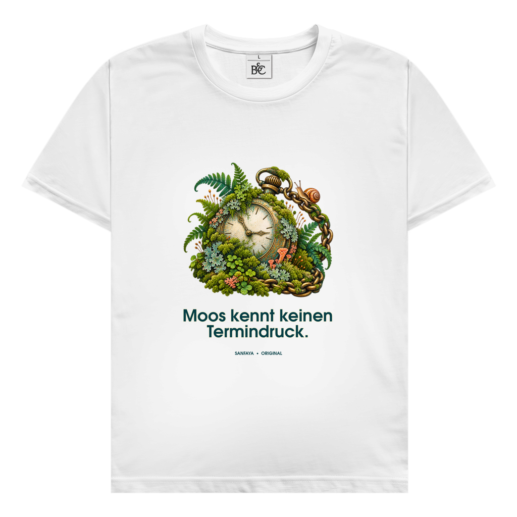 Moss Knows No Deadlines – Men’s T-shirt | SANFAYA
