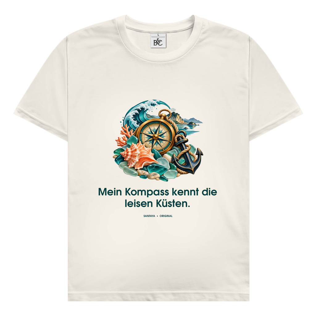 Mon Boussole connaît les rives tranquilles – T-shirt pour homme | SANFAYA – Image 2