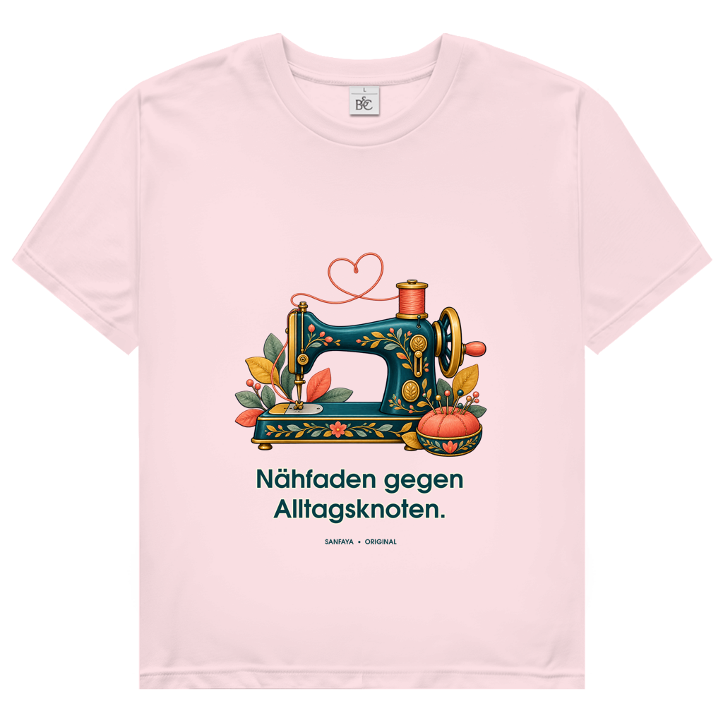 Coser el pan para los nudos de cada día – Camiseta para mujer | SANFAYA - Imagen 3