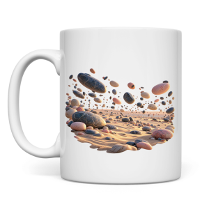 La playa de las rocallas flotantes – Taza