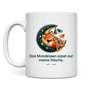 La luna Cushion mira mis sueños – Taza