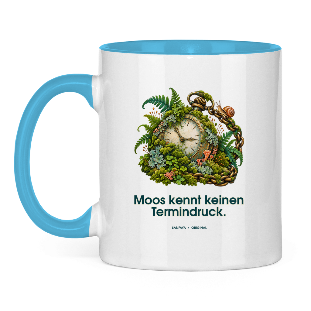 Moss sabe que no hay límites – Taza bicolor