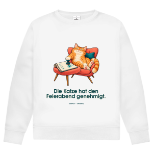 The Cat Has Approved Clocking Off – Men’s sweatshirt | SANFAYA