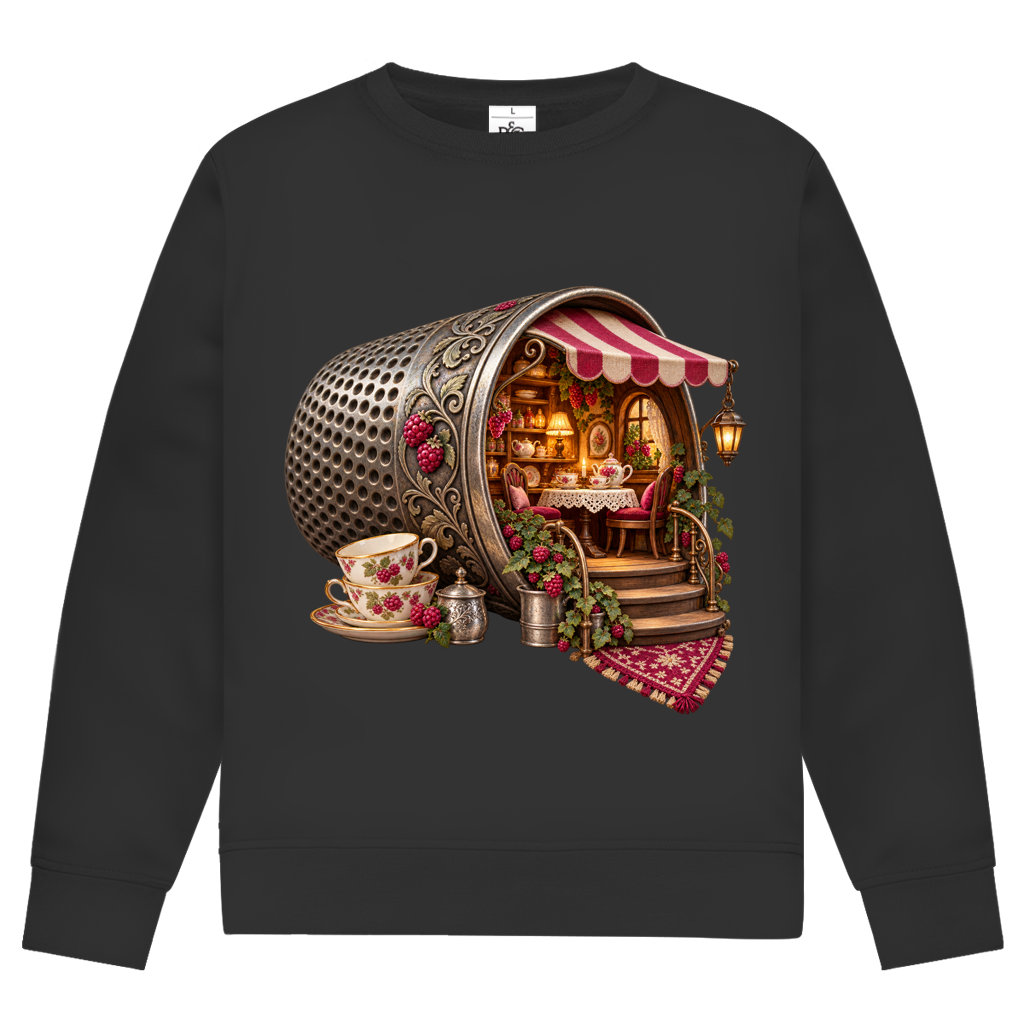 Herren Sweatshirt – Fantasy 026 – Die Teestube im Fingerhut | SANFAYA