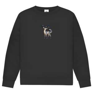 Herren Sweatshirt – Mondbeer-Hirsch | SANFAYA