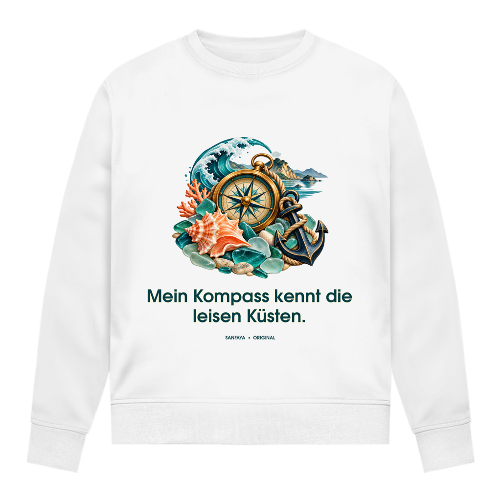 Mijn kompas kent de stille shores – Sweater voor dames | SANFAYA