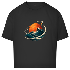 Drift solaire – T-shirt oversize pour adolescents | SANFAYA
