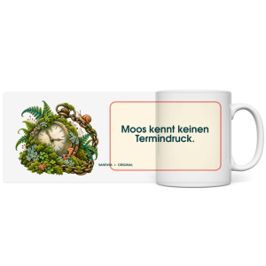 La mousse ne sait pas de date limite – Tasse panoramique