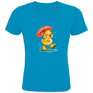 Pilote de puddle – T-shirt en coton bio pour enfants | SANFAYA
