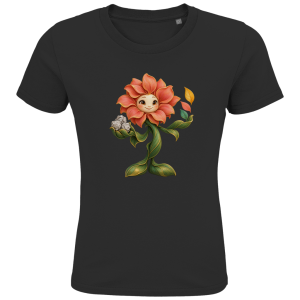 Bloeiende Blossom – T-shirt van biologisch katoen voor kleuters | SANFAYA