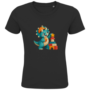 Kinder Bio T-Shirt – Dino-Baumeister | SANFAYA