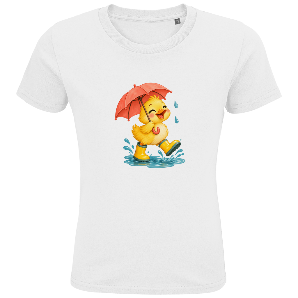 Puddle Pilot – T-shirt van biologisch katoen voor kinderen | SANFAYA - Afbeelding 6