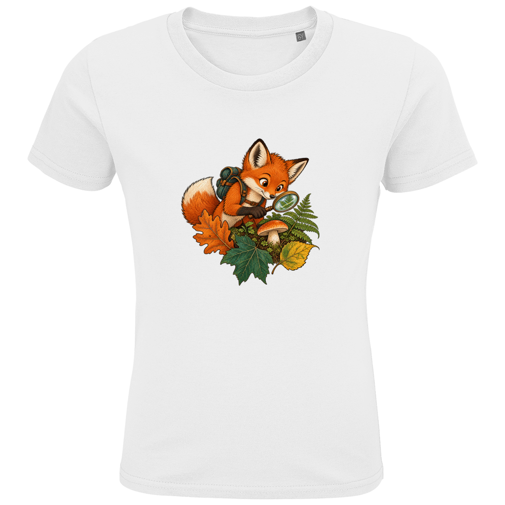 Forest Laboratory – Primary school organic cotton T-shirt | SANFAYA - Image 2