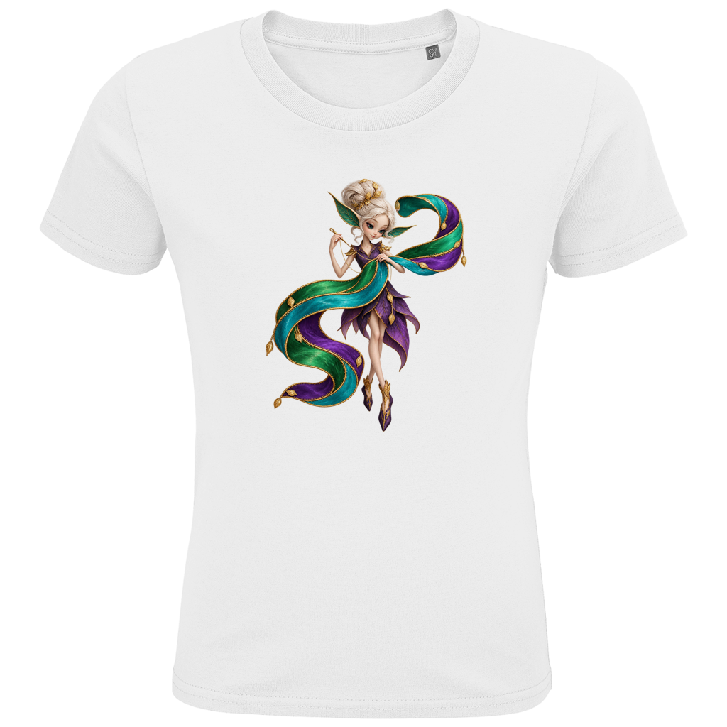 Northern Lights Tailor – T-shirt van biologisch katoen voor oudere kinderen | SANFAYA - Afbeelding 2