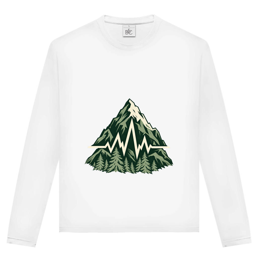 Pulso de montaña – Camiseta de manga larga para adolescentes | SANFAYA - Imagen 2